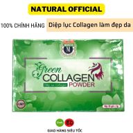 Diệp lục Collagen đẹp da hết mụn mờ thâm nám, bổ sung 1kg rau xanh - Natural Official thumbnail