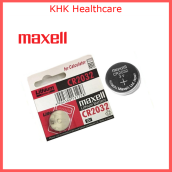 Date 2028 - 1 viên pin máy đo đường huyết Maxell CR2032 sản xuất tại Nhật Bản KHK Healthcare