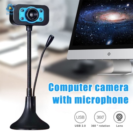 [Hướng Dẫn Sử Dụng Webcam] Webcam HD 12M có thể xoay cho máy tính cho Skype , Zoom - Hỗ trợ dạy và học ... Webcam Máy Tính Có Mic HD 720P - Hỗ Trợ Dạy - Học Online - Siêu Nét, Webcam Chân Cao, Có Micro HD 720p (Đen). 1