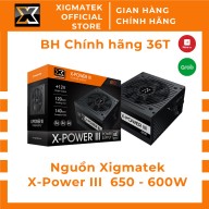 Xigmatek X650 - Nguồn máy tính Xpower III, CST 600W, BH chính hãng 36 tháng - Xigmatek Official Việt Nam thumbnail