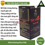Mãnh Dương Nam Việt sản xuất bởi Học Viện Quân Y (hộp 30 viên)- Cải thiện sinh lí nam giới hiệu quả- CHÍNH HÃNG HỌC VIỆN QUÂN Y thumbnail