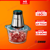 Máy Xay Thịt, rau củ quả & ngũ cốc đa năng Chigo 2 Lit Công Suất 300W - MS Vietnam