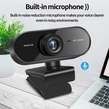 Webcam cao cấp DAHUA Z3 full HD có mic micro nhỏ gọn có thể kẹp màn hình 5