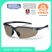Kính bảo hộ thời trang Kings KY713 tráng bạc, chống xước, chống đọng sương, chống bụi bảo vệ mắt cao cấp