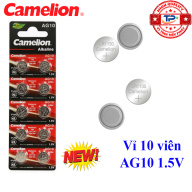 Vỉ 10 viên Pin nút AG10 LR1130 LR54 Camelion Alkaline 1.5 V (mẫu mới) SR1130W 389 189 626 thumbnail
