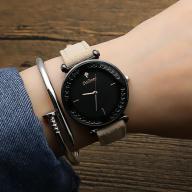 [HCM]Đồng hồ nữ AH462 Gogoey Korea G8 THỜI TRANG dây da lộn mặt viền tròn siêu cao cấp + Tặng kèm hộp và Pin dự phòng thumbnail