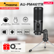MAONO AU-PM461TR USB Microphone Condenser Recording PC Mic for Online Teaching Meeting Livestreaming Gaming With Tripod Stand thumbnail