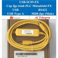 Cáp lập trình các loại PLC HMI Servo thông dụng Mitsubishi Delta LS Omron... thumbnail