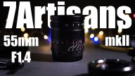 (CÓ SẴN) Ống kính 7Artisans 55mm F1.4 Mark II (Đời 2) - Fujifilm, Sony E, Canon EOS M, Nikon Z và Olympus Panasonic M4 3 thumbnail