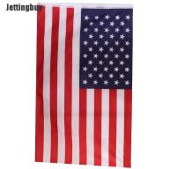 Jettingbuy Vòng Cờ Mỹ 5 3FT, Polyester Hoa Kỳ Trang Trí Sân Vườn Cờ, 90 150Cm thumbnail