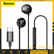 Tai nghe in Ear Baseus C06 Encok wired earphone ( Excellent sound quality , sounds like being at the scene ) dùng cho Xiaomi Oppo Huawei Meizu Vivo thumbnail