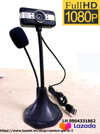 camera webcam Tích hợp Micro dùng cho học trực tuyến, họp online chất lượng hình ảnh HD720P. kết nối máy tính quan cổng usb . máy tính tự nhận cắm làm chạy không cần cài đặt 3