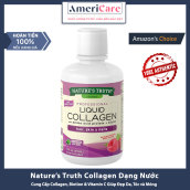 [Bill Mỹ ] Nước Collagen NATURE TRUTH dạng nước bổ sung collagen, biotion & vita C giúp đẹp da, tóc, móng (473ml)