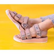 Giày Sandal Nữ Vento Đế Cao 2.5cm Siêu Nhẹ Xăng Đan Nữ 3 Quai NV9801 Nâu Be thumbnail
