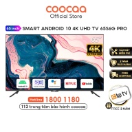 Smart Tivi Coocaa Android 10.0 4K UHD 65inch - Model 65S6G PRO - Miễn phí lắp đặt thumbnail
