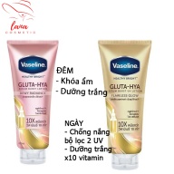 (Tuýp to-Hàng siêu thị Thái)Dưỡng thể Vaseline Healthy Bright Gluta HYA Serum Burst Lotion 10X Thái Lan thumbnail
