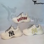 Giày MLB NY CHỮ VÀNG, LA, NY đế nâu, BOSTON Giày Thể Thao Tăng Chiều Cao Nam Nữ Hot Nhất 2022 thumbnail
