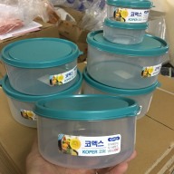 Hộp thực phẩm Komax Hàn Quốc Green koper Nhựa PP an toàn sức khỏe 200ml, 660ml, dùng lò vi sóng hoặc tủ đông lạnh thumbnail