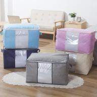Túi vải đựng quần áo lưu trữ đồ đạc chống bụi giúp làm gọn gàng nhà cửa và bảo quản đồ đạc thumbnail