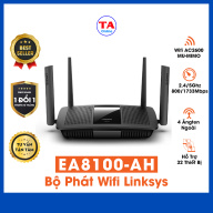 Router WiFi Linksys EA8100-AH - Băng tần kép chuẩn AC Wave2 MU-MIMO 4x4, Tốc độ 2600Mbps thumbnail