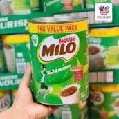 [HCM]Milo ÚC lon 1kg- Date mới