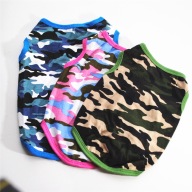Kakaoppa 3 Colors Breathable Summer Sport Camouflage Cool Shirt Puppy Dog Clothes Vest thumbnail