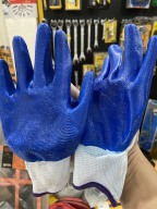 Găng tay bảo hộ lao động phủ sơn xanh mã 388 được trang bị cho công nhân bốc xếp hàng hoá, xây dựng... thumbnail