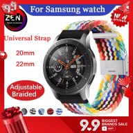 Vòng Tay Nylon 20Mm 22Mm Cho Samsung Watch 3 41Mm 45Mm Galaxy Watch, Vòng Tay 42Mm 46Mm Active 2 Gear S3 Dành Cho Huawei GT2 2e Pro Dây Bện Cho Amazfit GTR GTS 2e thumbnail