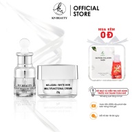 [ QUÀ TẶNG MẶT NẠ SAFFRON] Bộ 2 sản phẩm Trắng Da Ngừa Nám KN Beauty chuyên sâu Kem dưỡng 25g + Serum 30ml - KN Beauty shop thumbnail