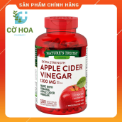 [HCM]Viên giảm cân giấm táo Natures Truth Apple Cider Vinegar 1200 mg - Hộp 180 viên