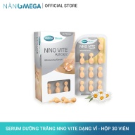 Serum vitamin C NNO Vite dạng vỉ 30 viên dưỡng trắng, ngăn sạm nám, cải thiện lão hóa da thumbnail