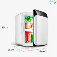 Tủ lạnh mini 2 chế độ nóng 60 độ lạnh 2 độ 10 lít MarryCar MR-TL10L dùng nguồn điện 220v và 12v thumbnail