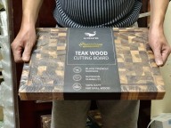 Thớt gỗ Teak đầu cây KAIYO thớt siêu bền của MASTER CHEF hàng xuất Châu Âu, Mỹ cao cấp thumbnail
