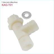 [HCM]T chia nước bồn cầu bằng nhựa Roto KAG-T01 T nhựa chia nước vòi xịt bồn cầu dùng nước phèn vùng biển thumbnail