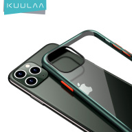 KUULAA Luxury Transparent Silicone Slim Case for iPhone 11 Pro Max Mini Orignal Shockproof Back Cover thumbnail