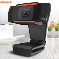 Kebidumei USB Webcam Camera Web Độ Phân Giải Cao 480P 720P 12.0MP Webcam Kẹp Xoay 360 Độ Với Microphone, Đối Với Máy Tính PC thumbnail