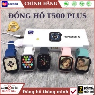 ( T500+ Plus ) Đồng hồ thông minh T500 plus , Seri 6 , chơi game , thay hình nền , nghe gọi , phát nhạc , đồng hồ nam nữ , dong ho thonh minh , t500 plus , smartwatch thumbnail