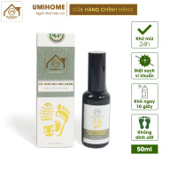 Khử mùi hôi Chân hữu cơ UMIHOME (50 100ml) Dùng xịt ngăn mồ hôi chân loại bỏ mùi giày và vi khuẩn hiệu quả thumbnail