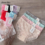 Bộ 10 quần lót ren nữ Gemma cao cấp kháng khuẩn, chất ren mềm mịn gợi cảm ôm dáng thumbnail