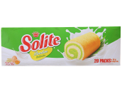 [Siêu thị WinMart] - Bánh bông lan Solite cuộn lá dứa gói 360g