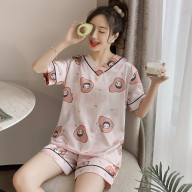 [Xả Hàng] Pijama, Pjzama đồ bộ mặc nhà, đồ ngủ lụa mặc mát, mềm, nhẹ họa tiết dễ thương thumbnail