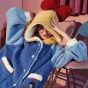 EURITES Đồ Ngủ Nơ Hoa Ấm Áp Thiết Kế Thời Trang Áo Ngủ Pyjama Hoạt Hình Áo Choàng Tắm Mặc Nhà Phong Cách Hàn Quốc Áo Choàng Nữ thumbnail