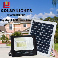 B&B Bảng đèn LED 10W-150W siêu sáng sử dụng năng lượng mặt trời chống thấm nước có điều khiển từ xa thông minh - INTL thumbnail