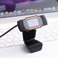 Webcam máy tính có mic sắc nét Full HD 1080 x 720P hỗ trợ cả máy tính bàn PC và laptop-BẢO HÀNH 24 THÁNG thumbnail