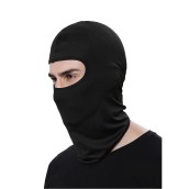 [HCM]Khăn trùm Ninja màu đen thun lạnh co giãn tốt giúp đội mũ bảo hiểm thoáng khí không bị rát mặt khi đội nón vào