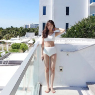 Đồ Bơi Xẻ Tà Phong Cách Hàn Quốc Bikini Mùa Xuân Nóng Bỏng Dễ Thương Nữ Tính thumbnail