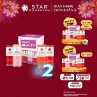 Combo 2 thùng 4 lon trà STAR KOMBUCHA mix vị - Beauty Pack (250ml lon) thumbnail