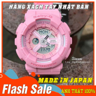 Đồng hồ nữ BABY-G FULL HỒNG ĐẬM - Made in JAPAN - Size 36mm - Bảo hành 12 tháng - Siêu chống nước,chống từ,chống va đập - Màu bền không phai - Đẳng cấp NHẬT BẢN thumbnail