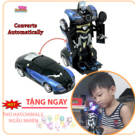 Đồ chơi Robot biến hình thành xe hơi Sports car Transforming có nhạc đèn- đồ chơi trẻ em kidstoys tv thumbnail
