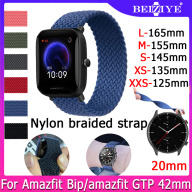 Dây đeo bện nylon 20MM cho Huami Amazfit Bip Đồng hồ thông minh Band Solo Loop Vòng đeo tay cho Amazfit GTR 42mm thumbnail